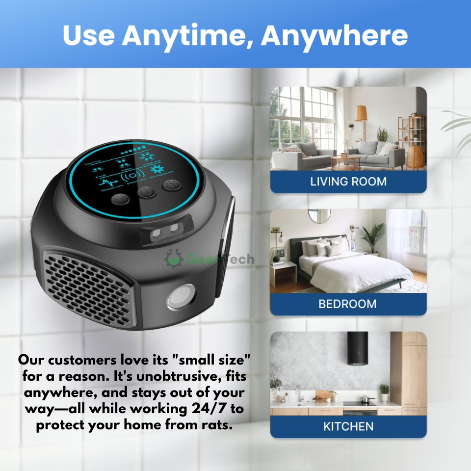 Ultrasonic Mouse Repellent and Pest Repeller for Mice with Plug-In Electronic Rodent Deterrent - Image 5
