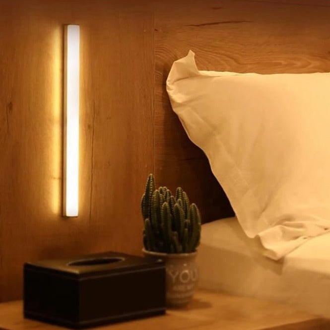 Under Cabinet Lights Motion Sensor Bar LED Activated Cordless Strip Closet - Image 4