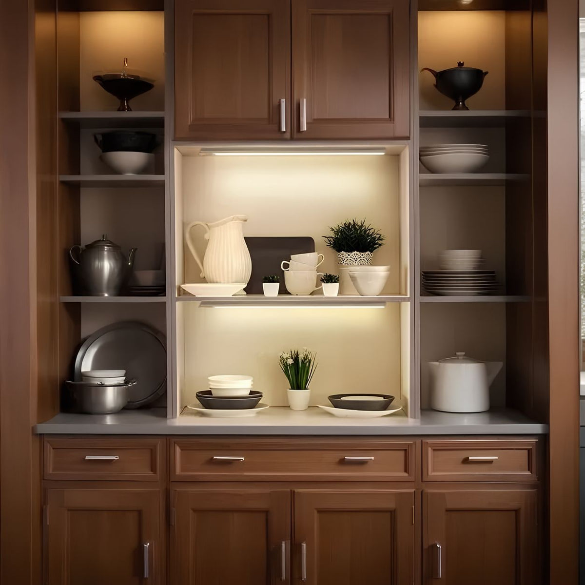 Under Cabinet Lights with Motion Sensor and Magnetic Mount Rechargeable LED Bar - Image 8