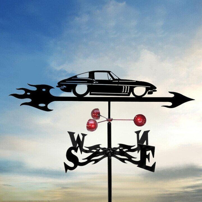 Garden Weather Vane for Outdoor Decor – Decorative Wind Direction Indicator for Yard, Roof and Garden Displays