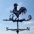 Garden Weather Vane for Outdoor Decor – Decorative Wind Direction Indicator for Yard, Roof and Garden Displays