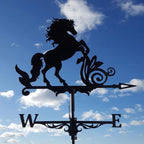 Garden Weather Vane for Outdoor Decor – Decorative Wind Direction Indicator for Yard, Roof and Garden Displays