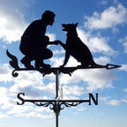 Garden Weather Vane for Outdoor Decor – Decorative Wind Direction Indicator for Yard, Roof and Garden Displays