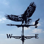 Garden Weather Vane for Outdoor Decor – Decorative Wind Direction Indicator for Yard, Roof and Garden Displays