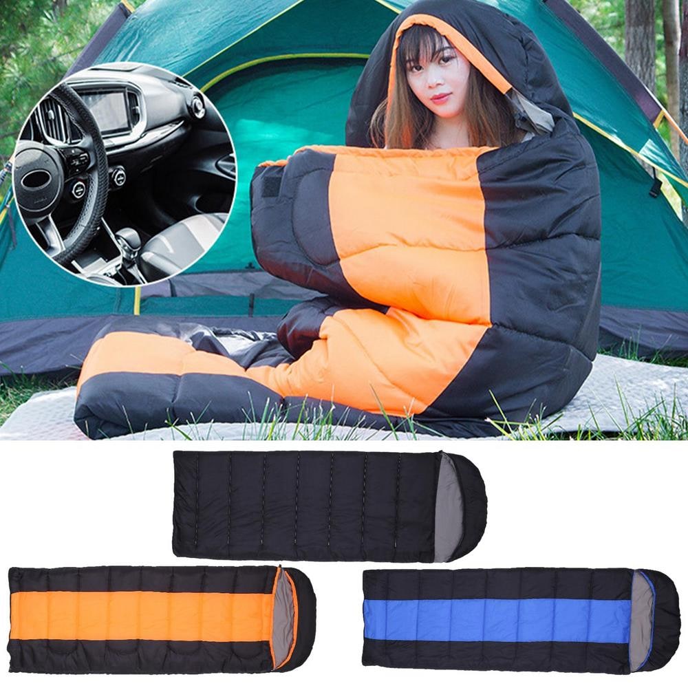 USB Heated Ultra Lightweight Sleeping Bag for Backpacking and Hiking with Portable Warmth - Image 1