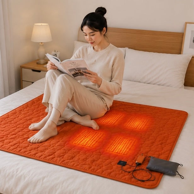 USB Powered Heated Camping Sleeping Pad with Adjustable Temperature and Multiple Heating Zones - Image 10