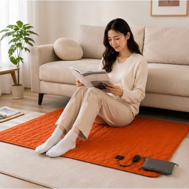 USB Powered Heated Camping Sleeping Pad with Adjustable Temperature and Multiple Heating Zones - Image 13