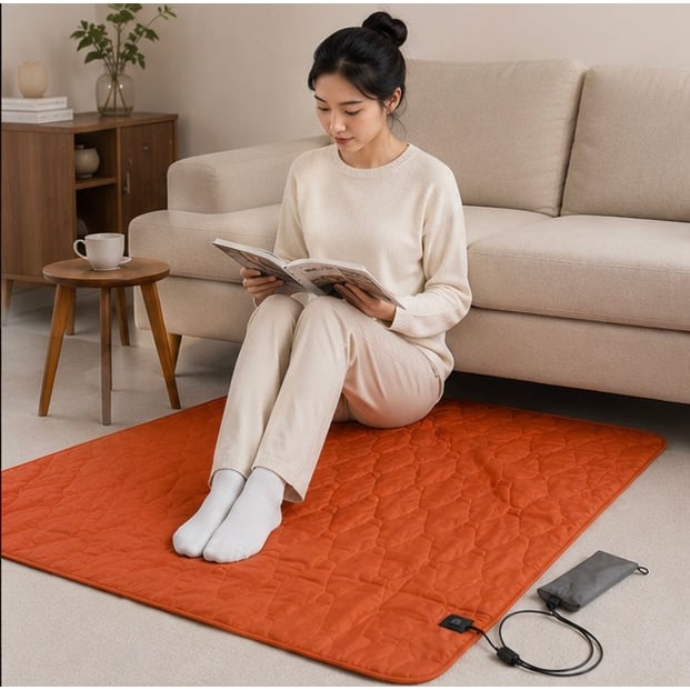 USB Powered Heated Camping Sleeping Pad with Adjustable Temperature and Multiple Heating Zones - Image 9