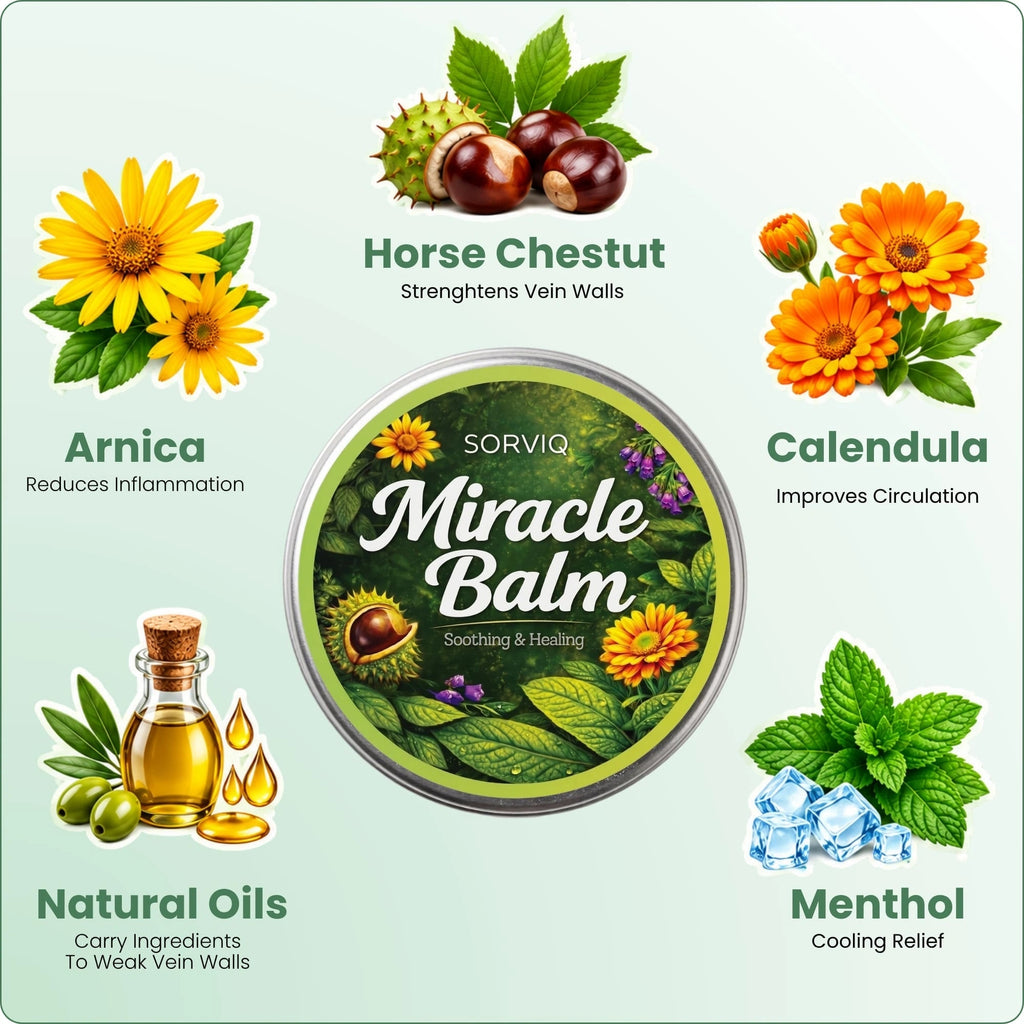 Varicose Vein with Horse Chestnut Arnica Calendula Balm - Image 2