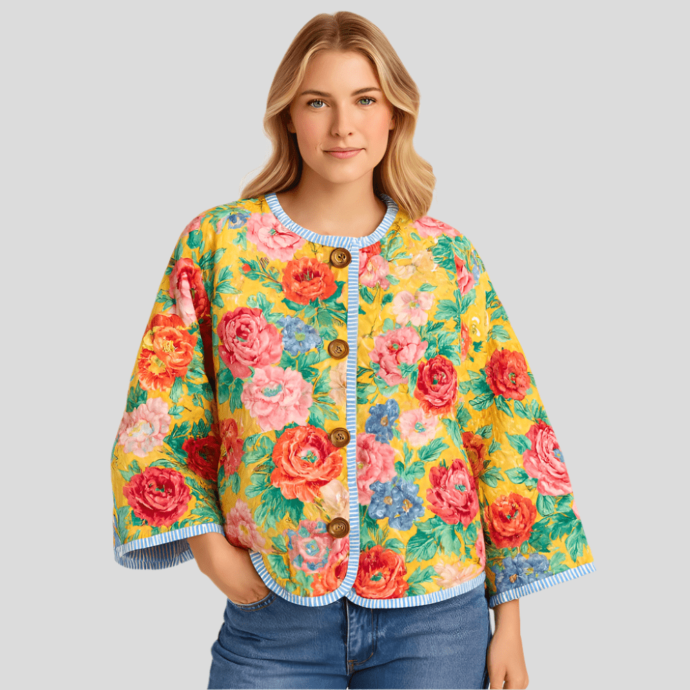 Vibrant Lightweight Women's Transitional Jacket - Stunning Design