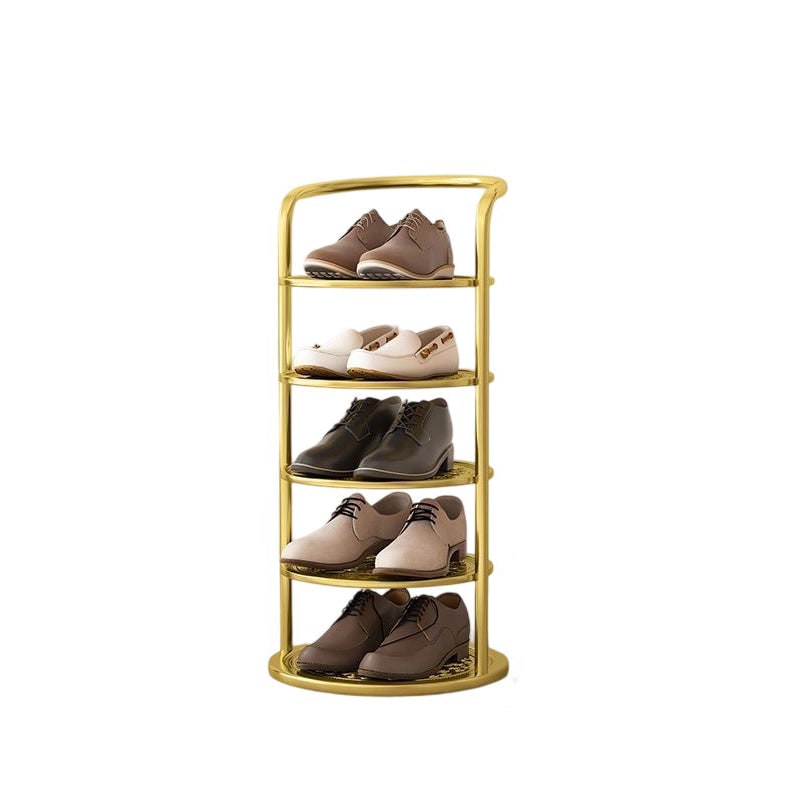 Vertical Shoe Rack Organizer with Metal Frame Freestanding Tower Storage - Image 19
