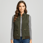 Retro Versatile Vest - Chic Comfort - Adaptable Design