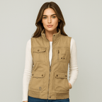 Retro Versatile Vest - Chic Comfort - Adaptable Design