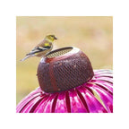 Floral Bird Feeder for Garden and Outdoor Spaces – Decorative Hanging Feeder for Attracting Birds to Your Yard