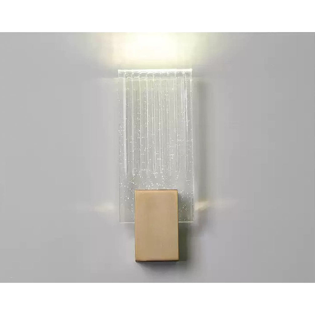 Wall Lamp LED Crystal Pleated Metal Touch Control - Image 11