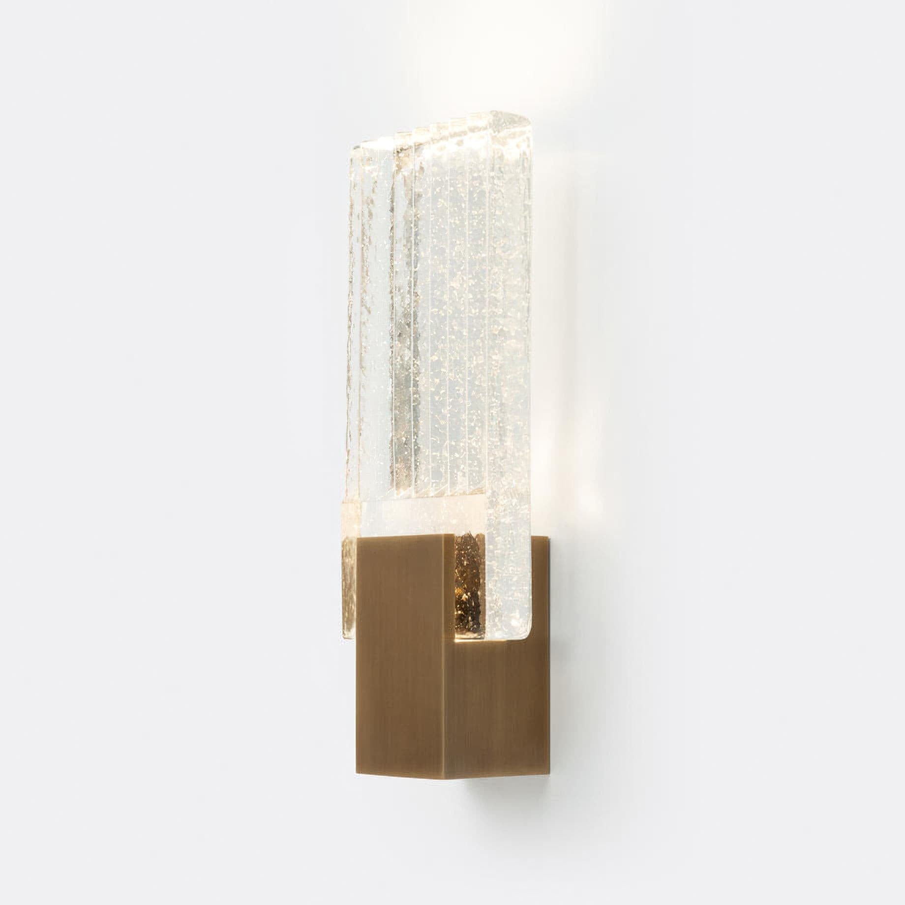 Wall Lamp LED Crystal Pleated Metal Touch Control - Image 15