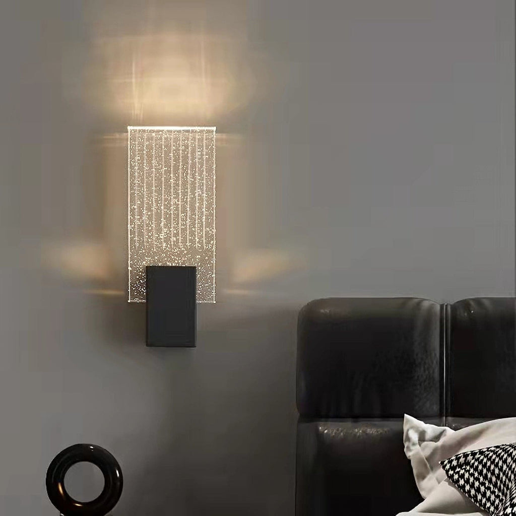 Wall Lamp LED Crystal Pleated Metal Touch Control - Image 16