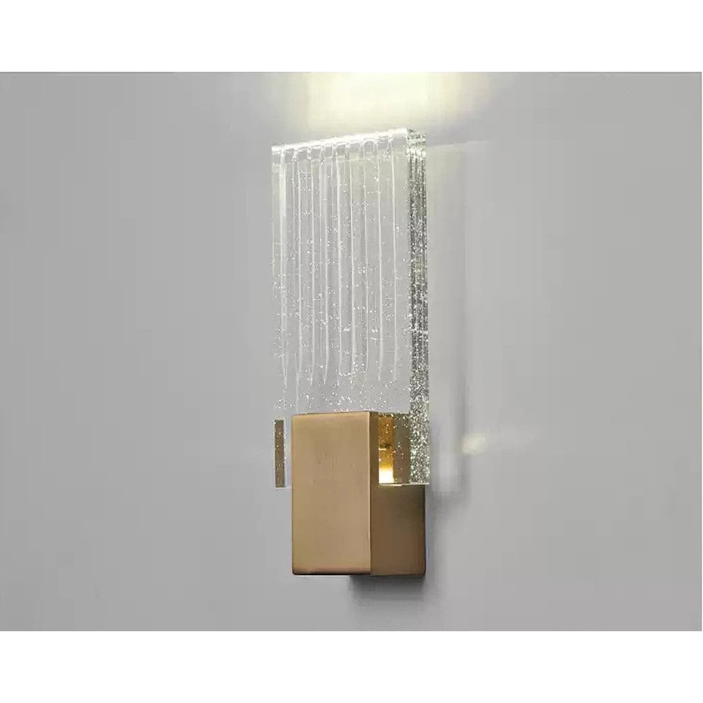 Wall Lamp LED Crystal Pleated Metal Touch Control - Image 20