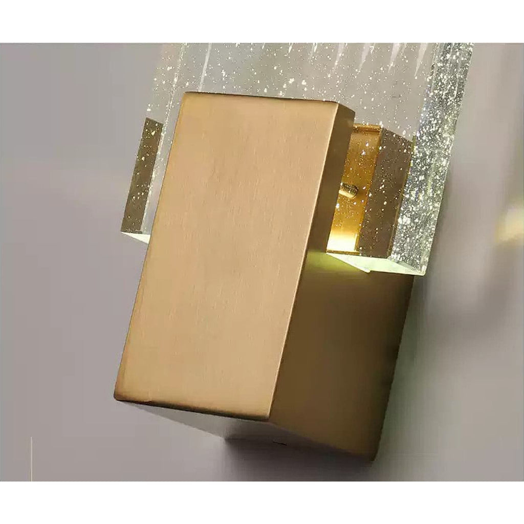 Wall Lamp LED Crystal Pleated Metal Touch Control - Image 23