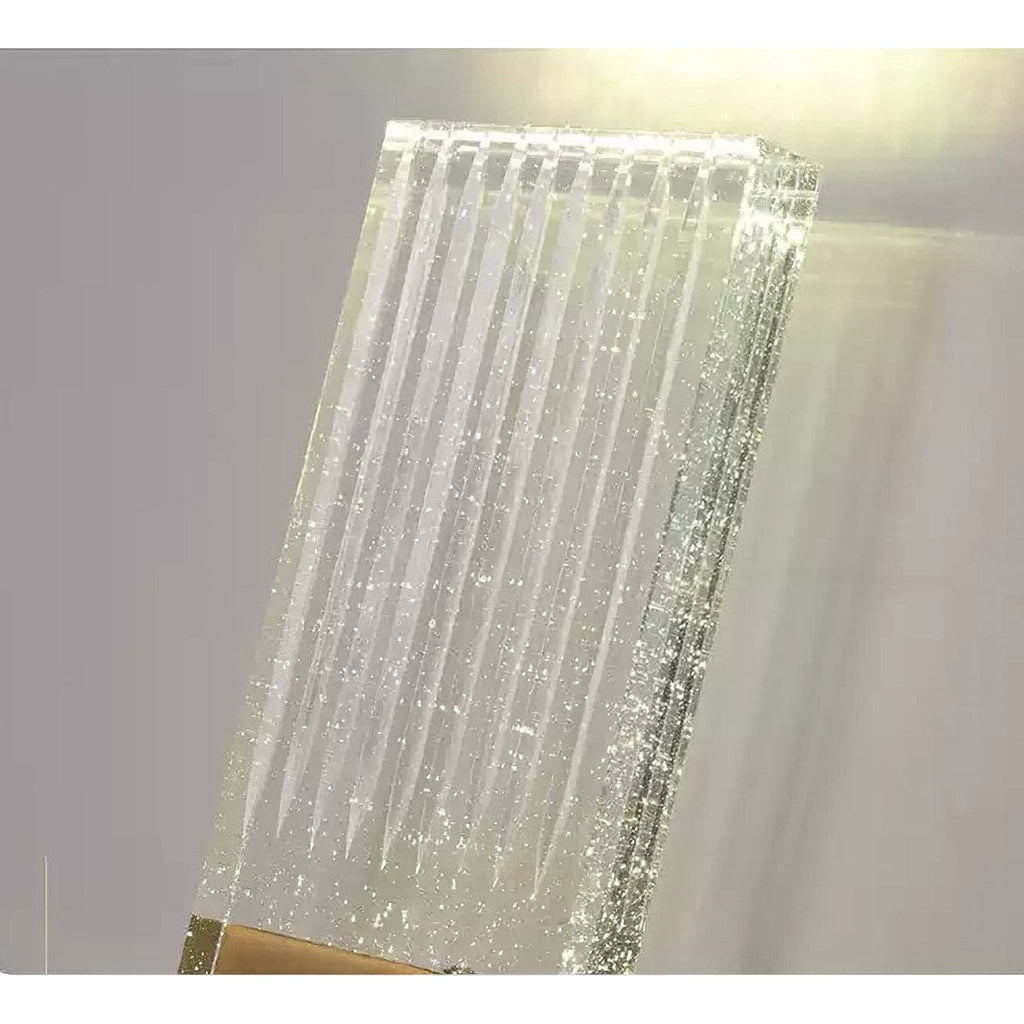 Wall Lamp LED Crystal Pleated Metal Touch Control - Image 24