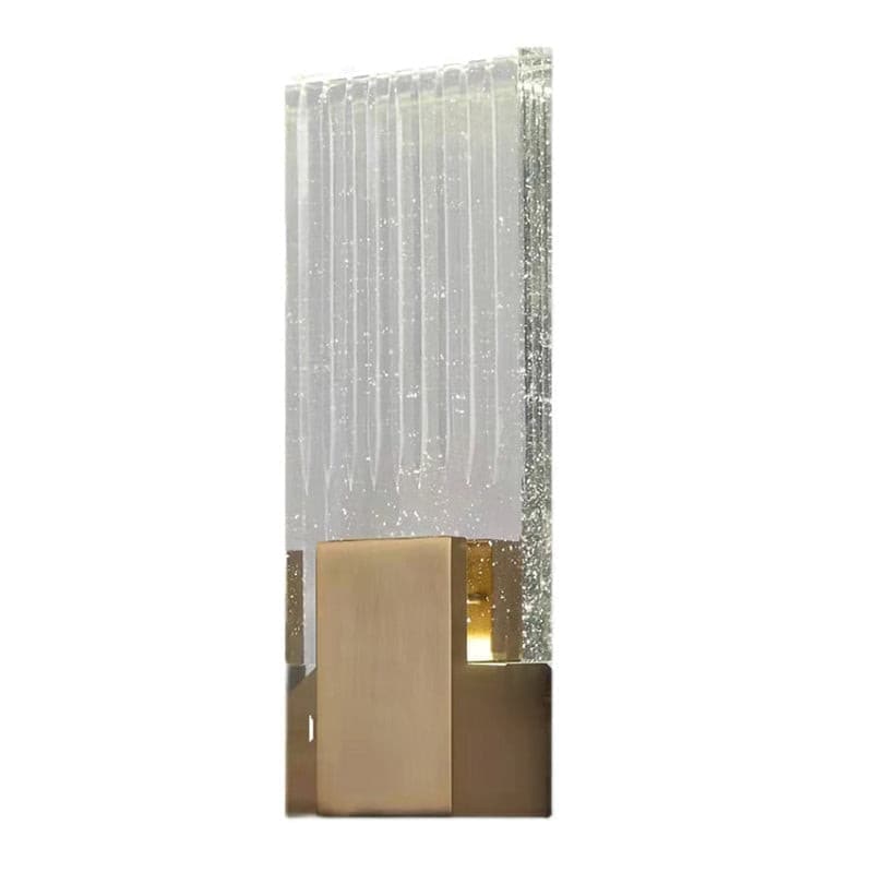 Wall Lamp LED Crystal Pleated Metal Touch Control - Image 25