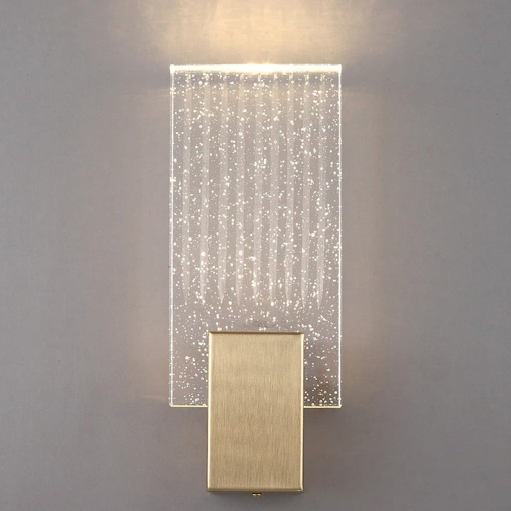 Wall Lamp LED Crystal Pleated Metal Touch Control - Image 31