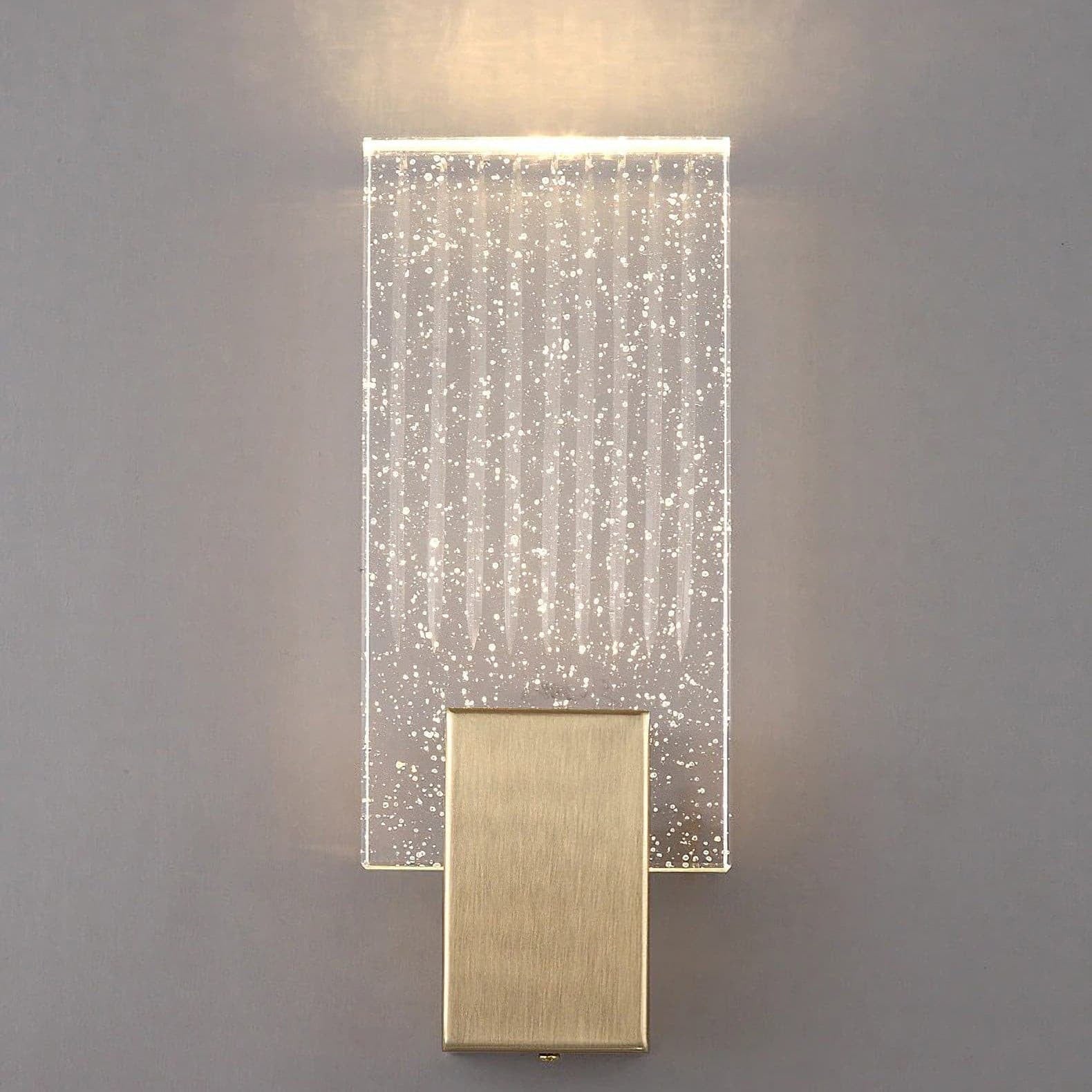 Wall Lamp LED Crystal Pleated Metal Touch Control - Image 31