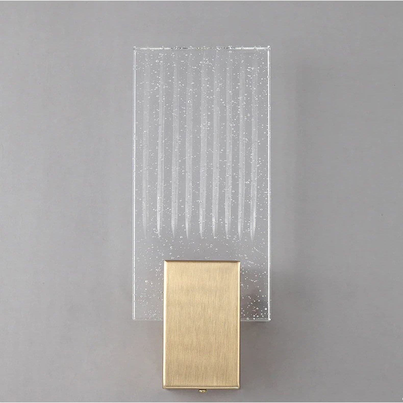 Wall Lamp LED Crystal Pleated Metal Touch Control - Image 32