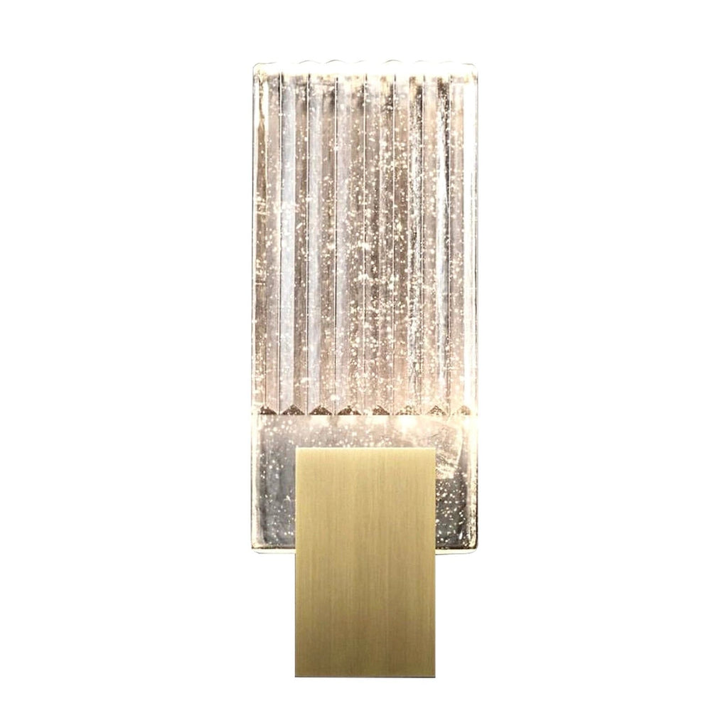 Wall Lamp LED Crystal Pleated Metal Touch Control - Image 4