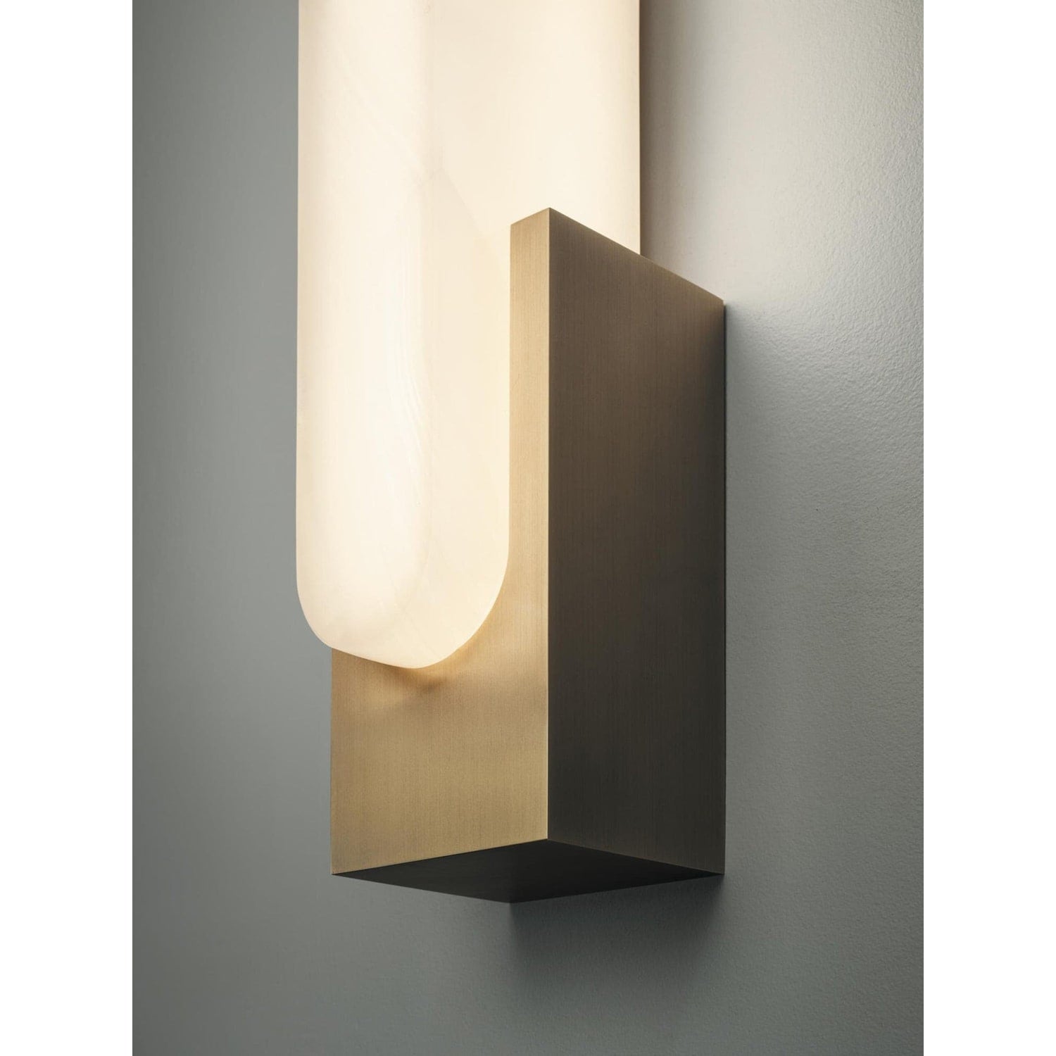 Wall Lamp LED Metal Alabaster Modern Home Lighting Fixture Decor - Image 17