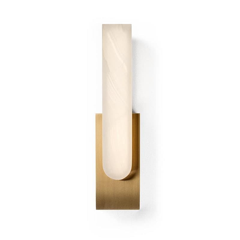 Wall Lamp LED Metal Alabaster Modern Home Lighting Fixture Decor - Image 24
