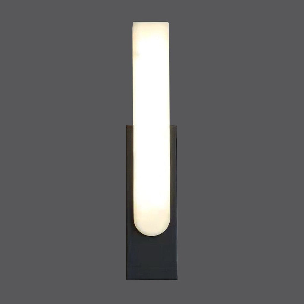 Wall Lamp LED Metal Alabaster Modern Home Lighting Fixture Decor - Image 6