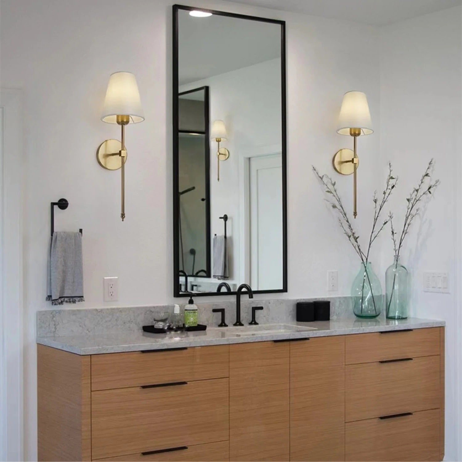 Wall Sconces Battery Powered Sconce Wireless Operated Light - Image 5