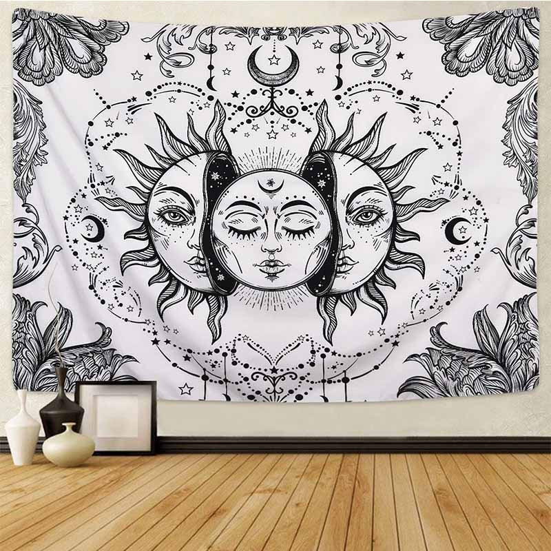 Decorative Wall Tapestry for Spiritual Home Decor – Artistic Hanging for Living Room, Bedroom and Meditation Spaces