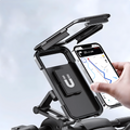 Waterproof Bike Phone Holder Mount with Adjustable Arm and Clear Touch Screen - Image 1