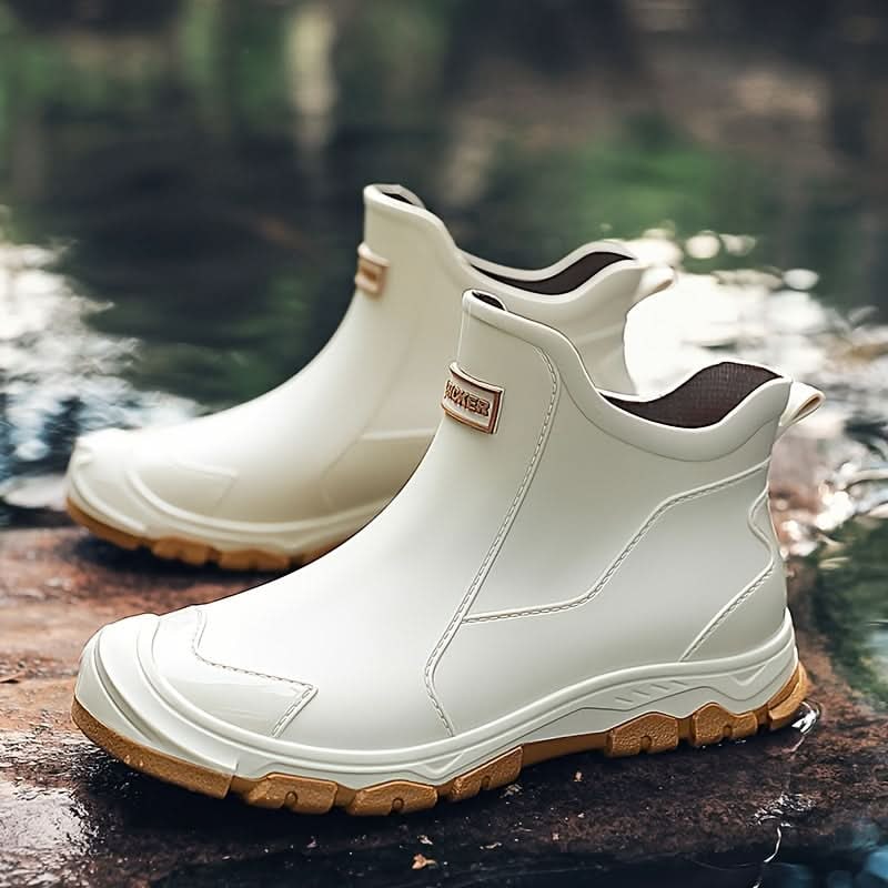 Waterproof Rain Boots with Slip-Resistant Tread and Ankle Support for Wet Outdoor Conditions - Image 7