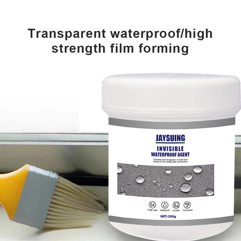 Waterproof Sealant for Concrete Cracks and Roof Leak Repair with Brush - Image 6