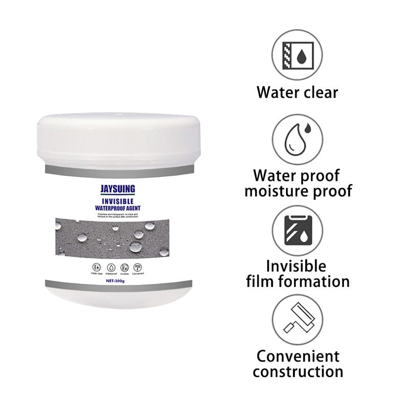 Waterproof Sealant for Concrete Cracks and Roof Leak Repair with Brush - Image 8