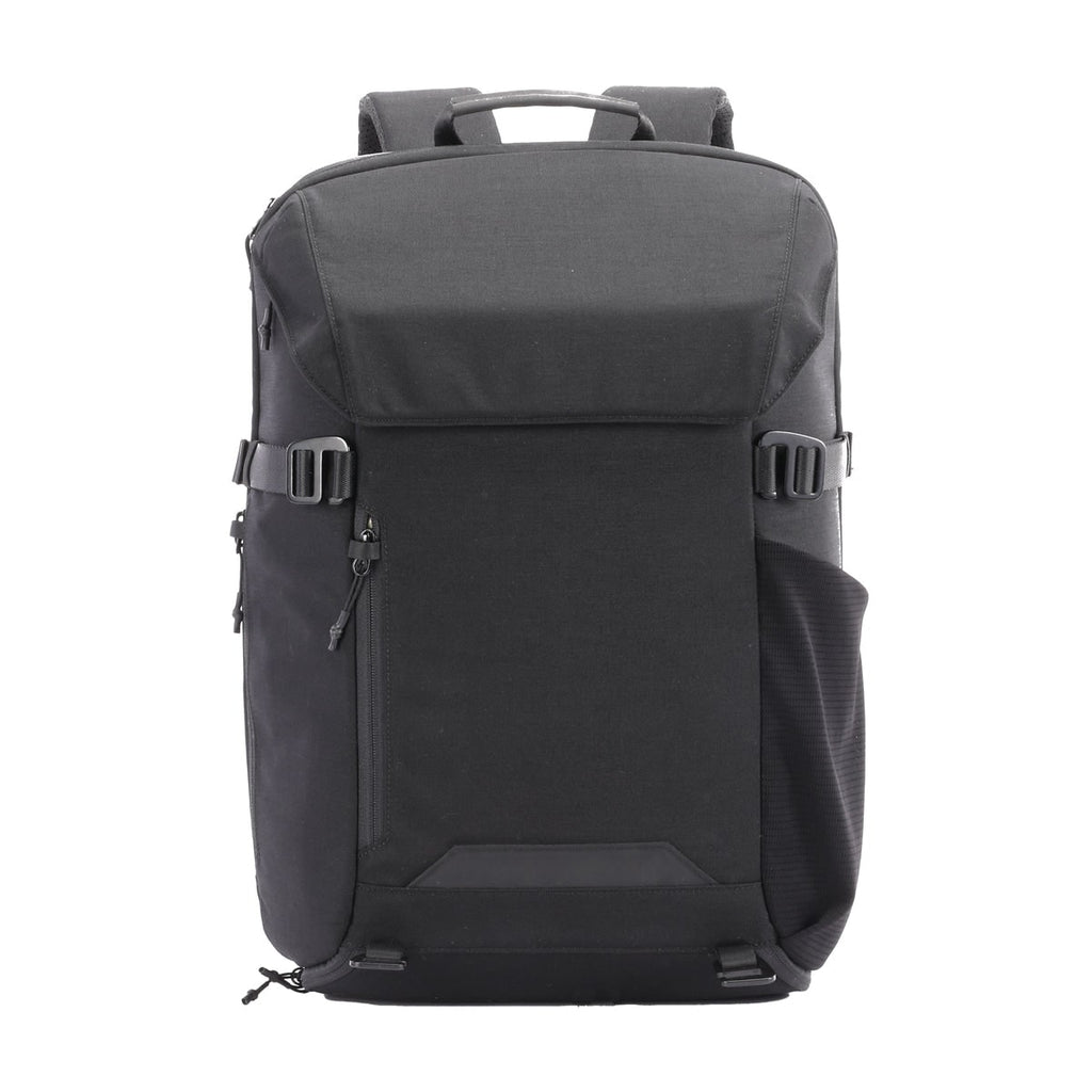 Waterproof Travel Laptop Commuter Backpack Black Mesh Shoe Compartment With Sleeve - Image 1