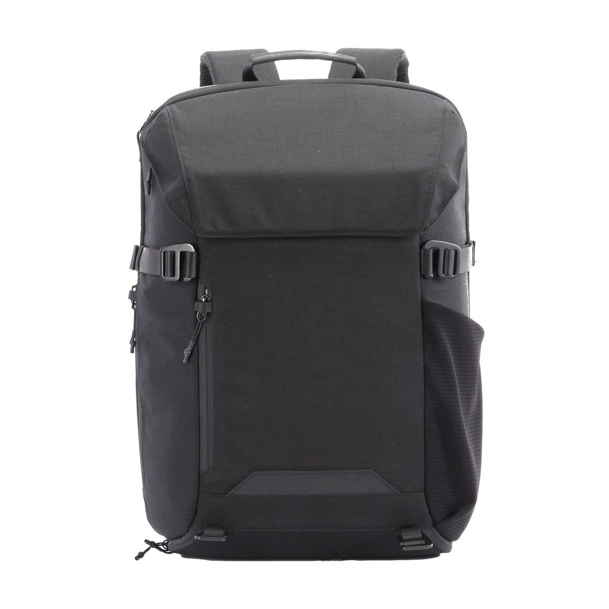 Waterproof Travel Laptop Commuter Backpack Black Mesh Shoe Compartment With Sleeve - Image 1