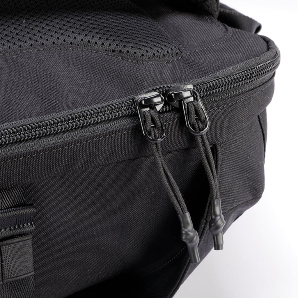 Waterproof Travel Laptop Commuter Backpack Black Mesh Shoe Compartment With Sleeve - Image 7