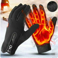 Waterproof Winter Gloves with Touchscreen Fingertips and Thermal Fleece Lining - Image 1