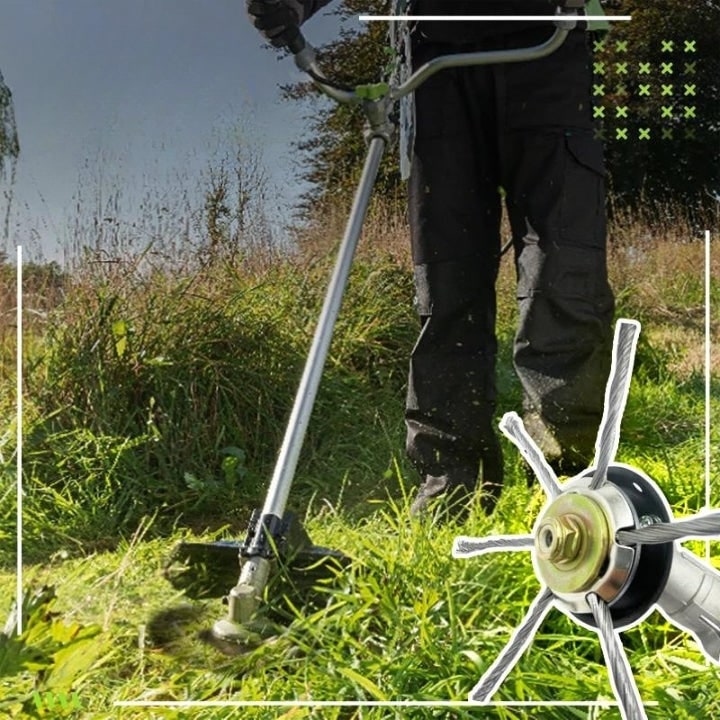 Weed Trimmer Head and Grass Replacement with Universal Fit and Twisted Steel Wire - Image 4