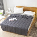 Weighted Blanket Sleep Glass Bead Cotton Quilted Breathable Machine Washable - Image 1