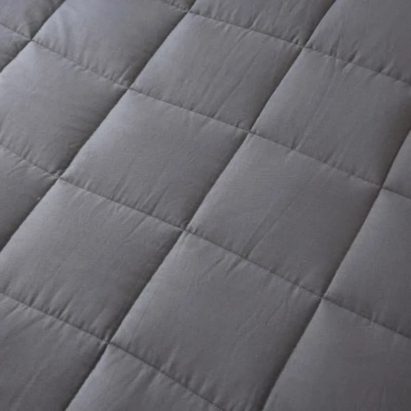 Weighted Blanket Sleep Glass Bead Cotton Quilted Breathable Machine Washable - Image 3