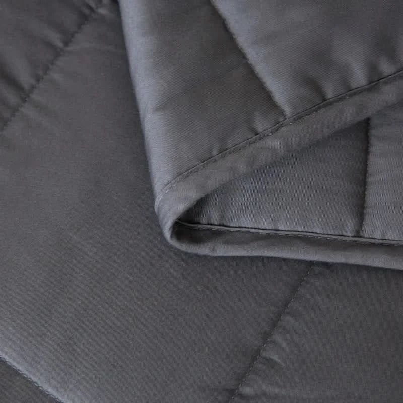 Weighted Blanket Sleep Glass Bead Cotton Quilted Breathable Machine Washable - Image 4