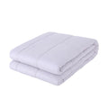 Weighted Blanket Throw with Quilted Square Pockets and Stitched Cotton Design - Image 2