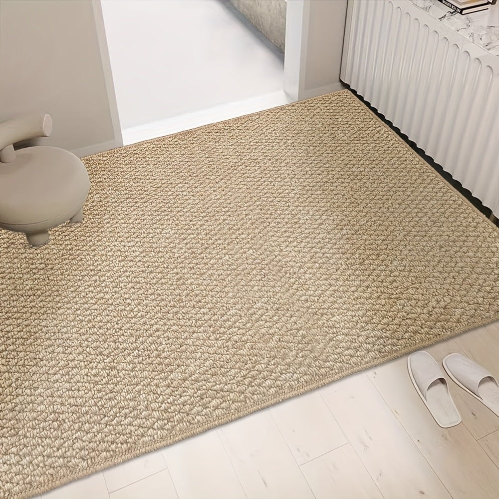 Welcome Door Mat Indoor Front Entry with Absorbent Textured Loop Pile Custom - Image 7