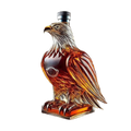Whiskey Decanter Set with Crystal Glasses Eagle-Shaped Glass Design and Metal Cap - Image 1