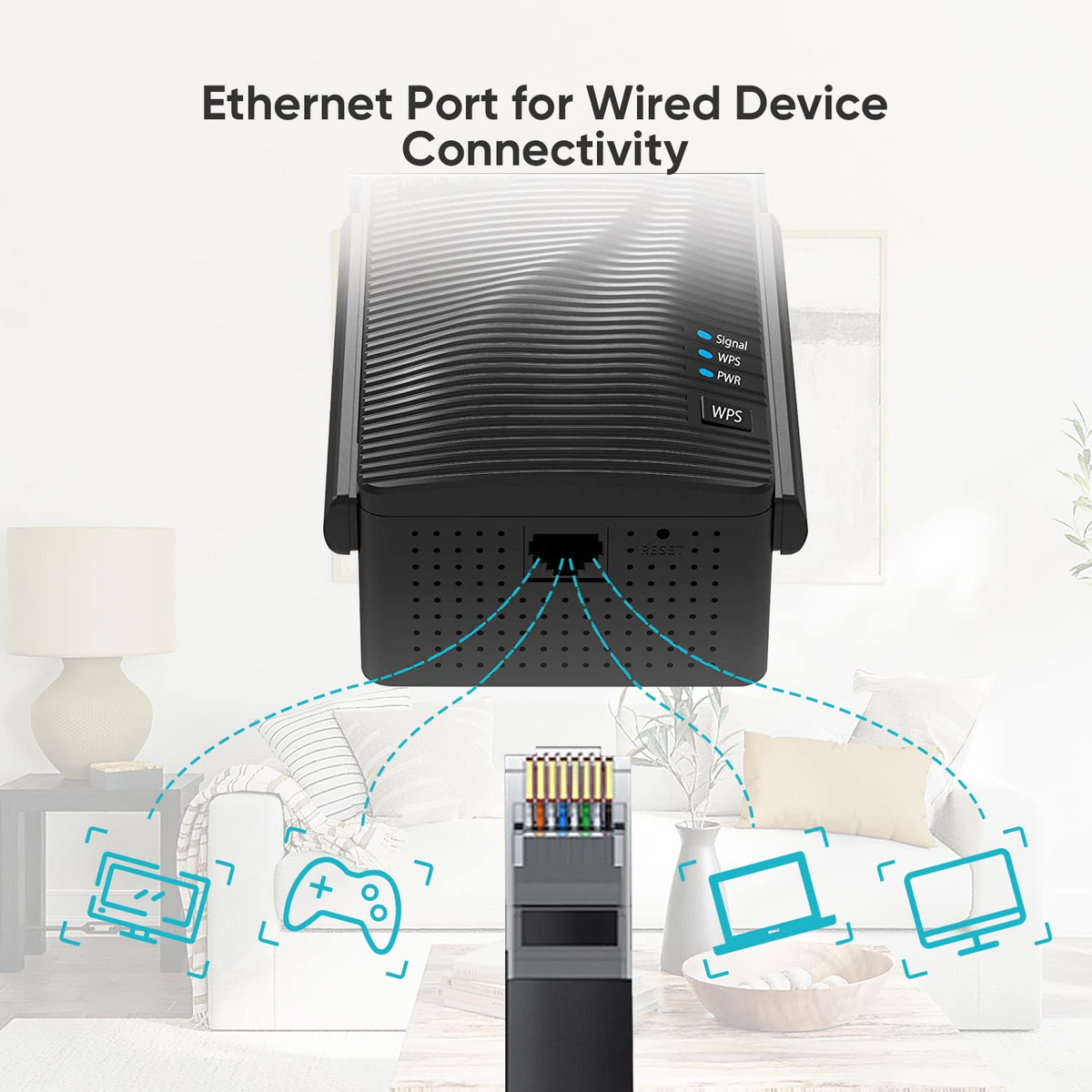 WIFI Extender Wireless Internet and Range with Dual Band Repeater and Four External Antennas - Image 12